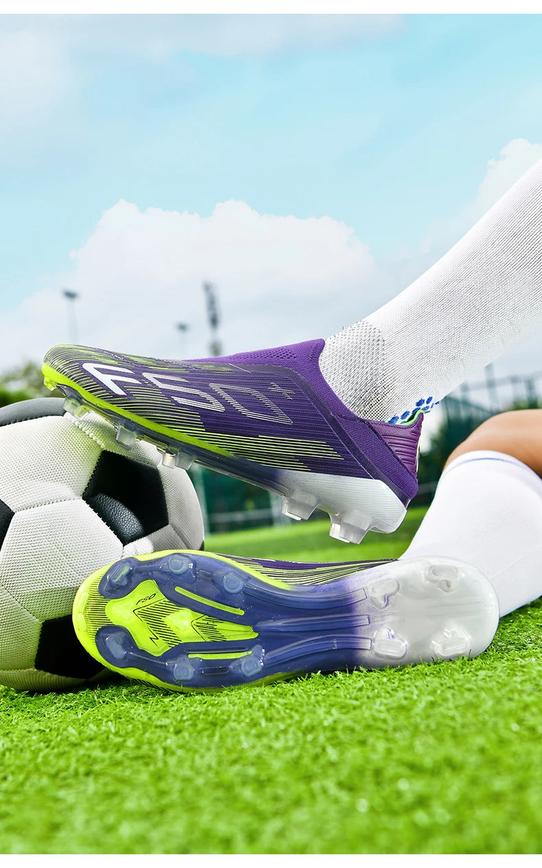 Nouvelles chaussures de football pour hommes, antidérapantes, pour futsal en salle, crampons pour terrain gazonné, baskets de haute qualité, modèle haut de gamme, très vendues, pour l'extérieur