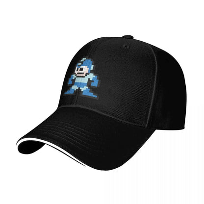 Megaman 8bits Baseball Cap Luxury Hat Golf Hood sun caps Golf Women Men's