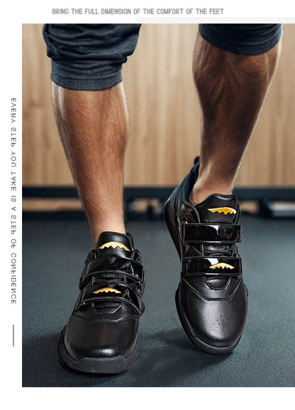 Scarpe professionali da sollevamento pesi, comode scarpe da squat indoor, scarpe sportive resistenti antiscivolo per sollevamento pesi e stacco duro