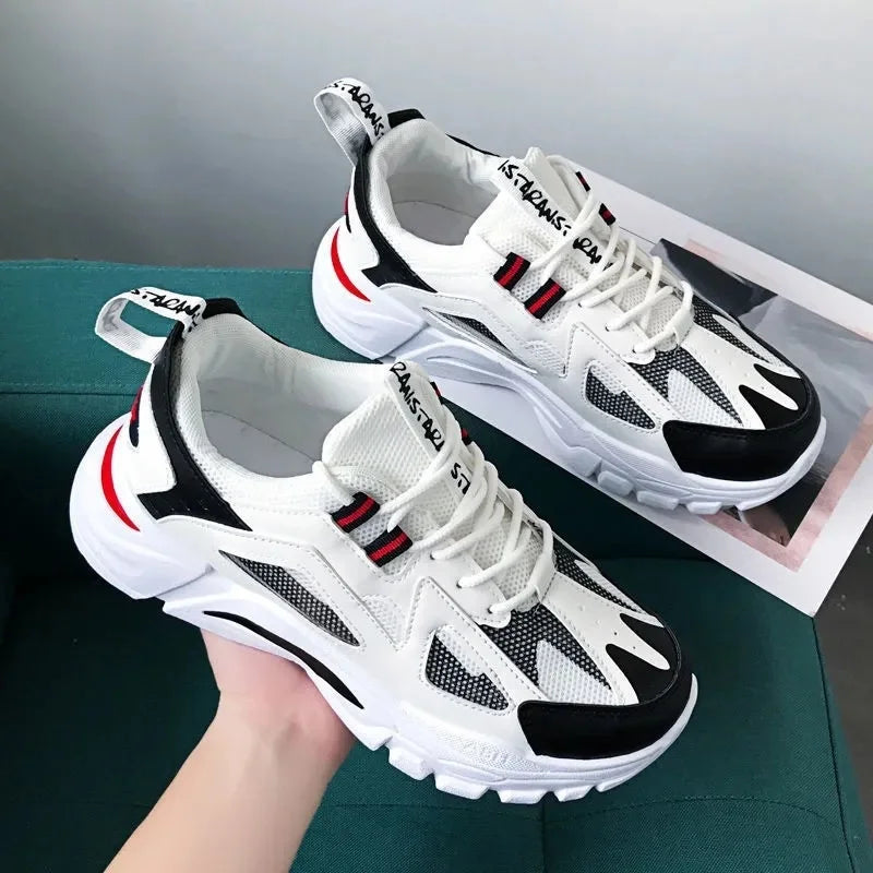 Nuove scarpe casual da uomo per l’outdoor, scarpe sportive alla moda, leggere, comode e traspiranti