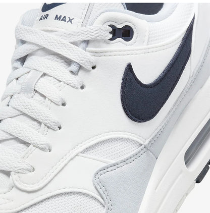 Nike Air Max 1 genuíno para homem, sapatilha desportiva retro de cano baixo com amortecimento Air FD9082-002
