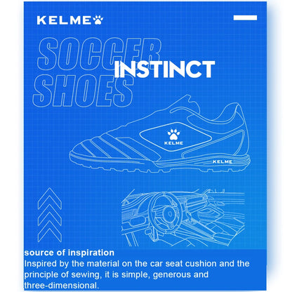 KELME Men Training TF Soccer Shoes Artificial Grass Anti-Slippery Youth Football Shoes AG Sports Training Shoes   871701