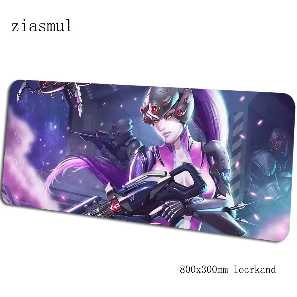 overwatch mouse pad gamer Aestheticism 800x300x3mm notbook mouse mat gaming mousepad Cartoon pad mouse PC desk padmouse mats