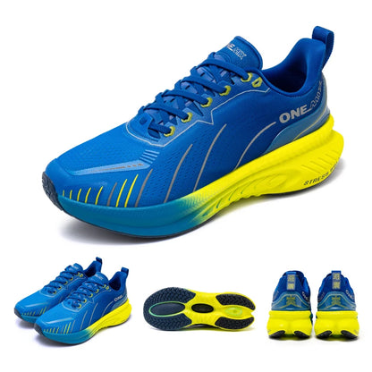 ONEMIX Nuove scarpe da corsa ammortizzate da uomo, adatte a corridori esperti, con lacci, sportive, da donna, antiscivolo, da esterno, da atletica, sneakers da uomo