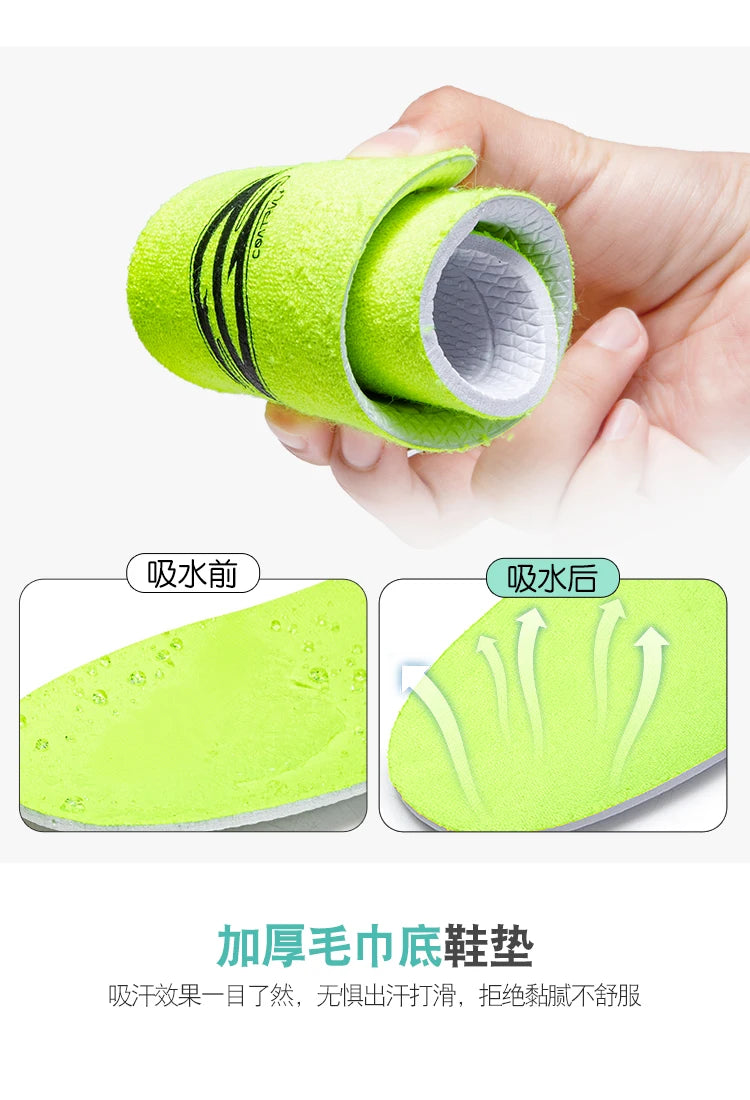 Men Soccer Cleats Breathable Lightweight Football Boots Anti-Slip Training Shoes Outdoor Sport Sneakers