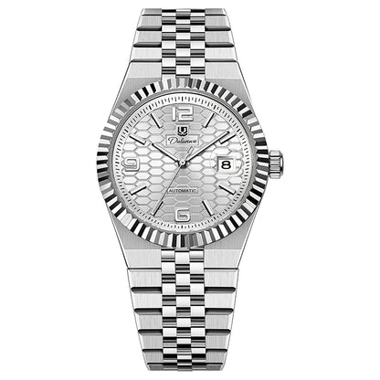Luxury Automatic Mechanical Men's Watch Date Stainless Steel Man Watch Waterproof Luminous Business Watches For Men Reloj