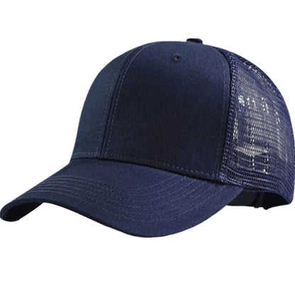 65-70cm Large Size Mesh Baseball Cap, Big Head Circumference Hat Summer Men's Breathable Sun Hats