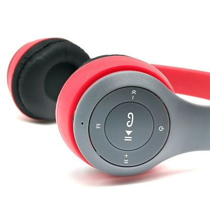 P47 Wireless Bluetooth Headphone With Mic Noise Cancelling Headsets Stereo Sound Earphones Sports Gaming Headphones Supports PC