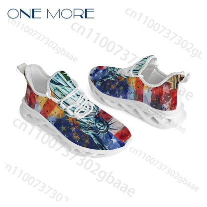 American 250 Independence Day Boys Girls Casual Shoes Personalized Exclusive American Flag Cool Kids Sport Shoes Design in Stock