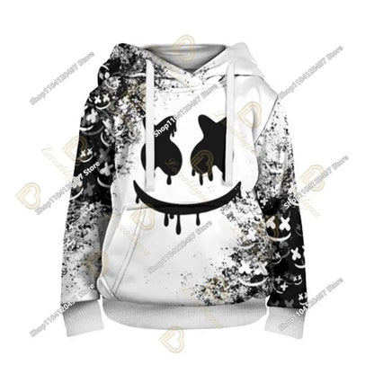 Children Battle Royals Hoodie Fortnite Boys Girls Cartoon Printed Pullovers Kids Sweatshirt Harajuku Streetwear Spring Winter