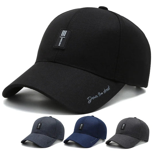 Baseball Cap Mens Fathers Truck Drivers Cap Sports Four Seasons Leisure Sunshade Mens Baseball Cap