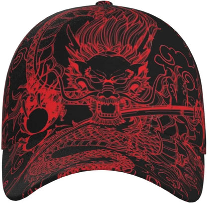 Καπέλο Dragon Snapback για άνδρες, καπέλα μπέιζμπολ, ανδρικό καπέλο ηλίου, ρυθμιζόμενο καπέλο Trucker για γυναίκες και άνδρες