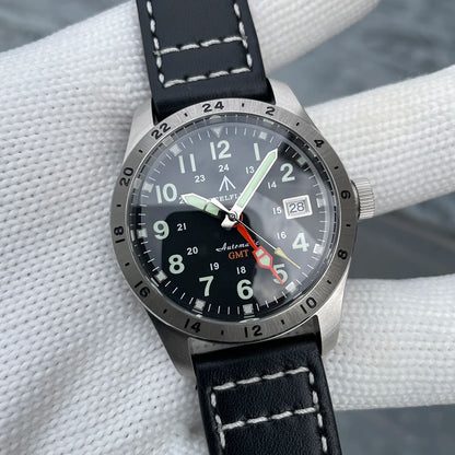 Reloj de pulsera mecánico STEELFLIER Official SF792 GMT con movimiento NH34, luminiscencia Super BGW9 C3, impermeable 200M, reloj de buceo de lujo para hombre