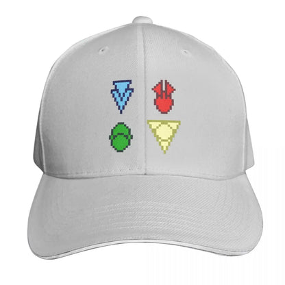 Twilight Imperium 4th Edition Technology Symbols Pixel Art (Square) Baseball Cap Sun Hat For Children Man Women's