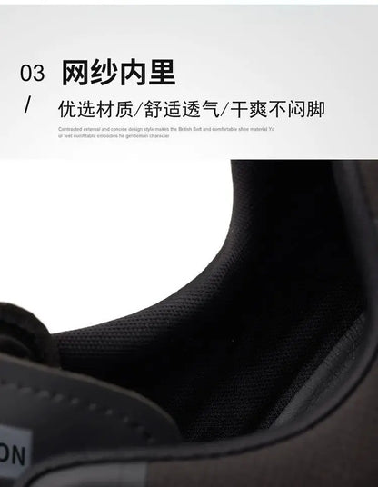 Outdoor men's sneakers 2026 new spring and summer thick soled sports shoes men's hiking daddy shoes casual footwear for men