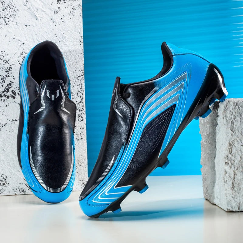 Chaussures de football pour hommes, crampons antidérapants, idéales pour l'entraînement sur gazon et les matchs quotidiens, parfaites pour l'exercice et le football, Chuteira Campo