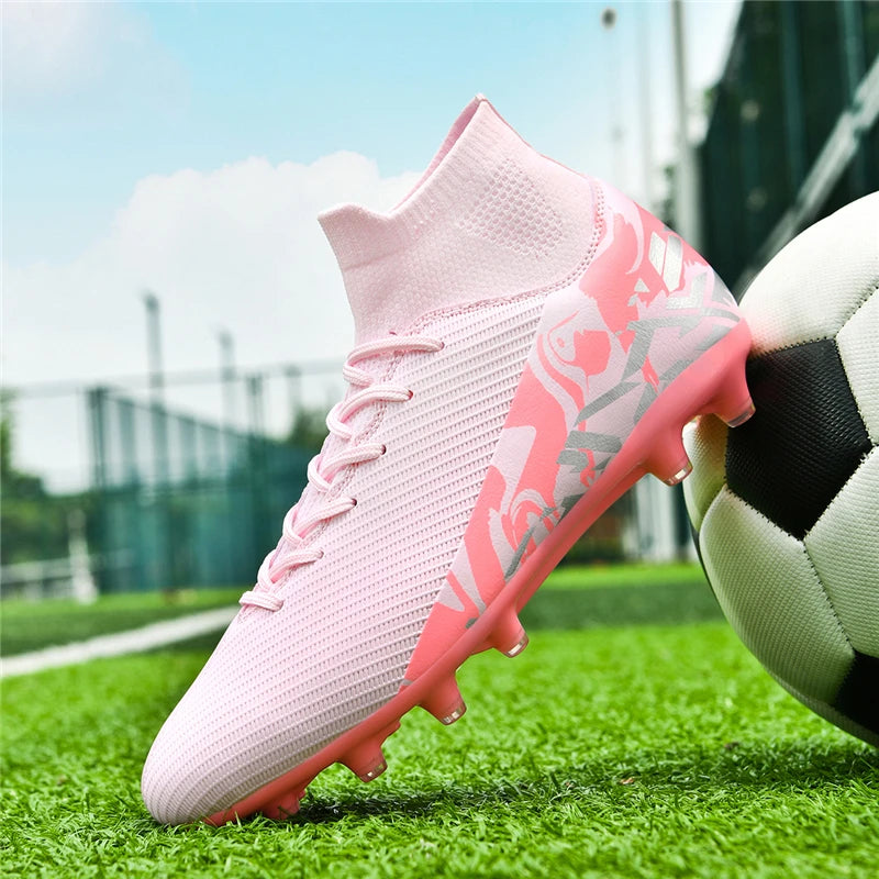 Chaussures de football professionnelles pour hommes, crampons de football FG/TF, baskets d'entraînement de football, chaussures de sport d'extérieur pour hommes