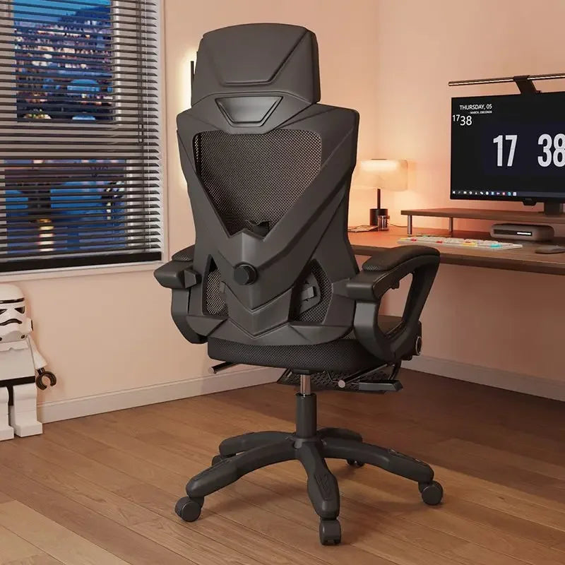 Ergonomic Chair Reclining College Student Dormitory Waist Computer Chair Comfortable Sedentary E-sports Chair
