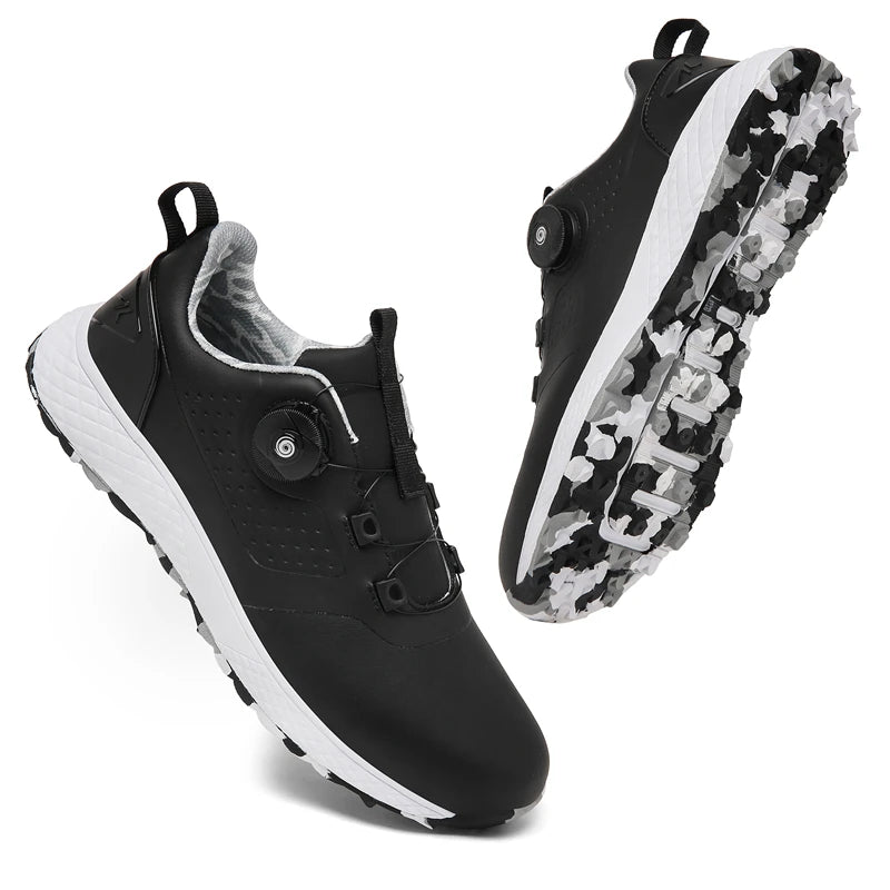 Hot Sale Waterproof Golf Shoes Unisex Outdoor Non-Slip Golf Sneakers Men Luxury Comfortable Golfer Footwear Women Walking Shoes