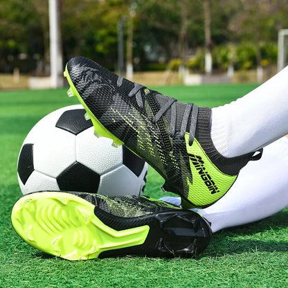 New Men Football Boots Professional Soccer Shoes Cleats Futsal Women Unisex Ultralight Hot Sale High-quality TF/FG Sneakers