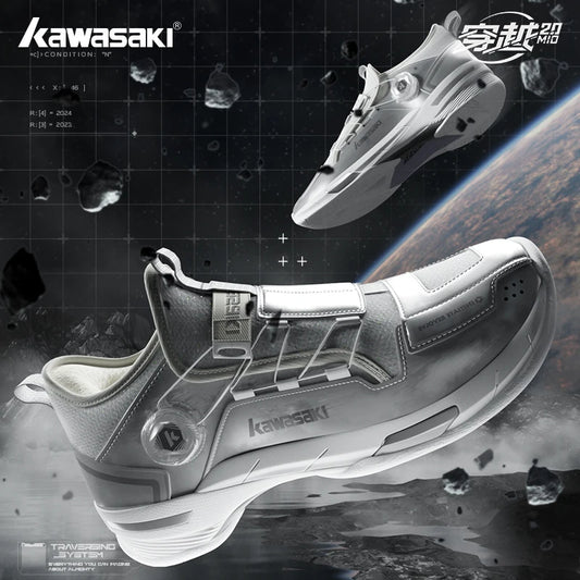 Kawasaki CROSS SPACE MID 2.0 Badmintonschoenen Verbeterde schokdemping Automatische sluiting Professionele sportschoenen Heren Nieuw