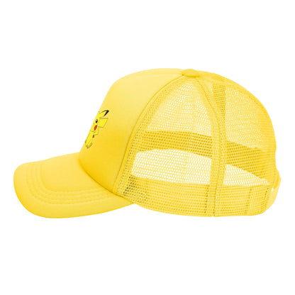 Καπέλα Trucker Pikachu Pokemoned Anime, Καπέλα Unisex, Καπέλα Trucker, Καπέλα αγώνων, Ρυθμιζόμενα καπέλα μπέιζμπολ από πολυεστέρα με πλέγμα, Καλοκαίρι