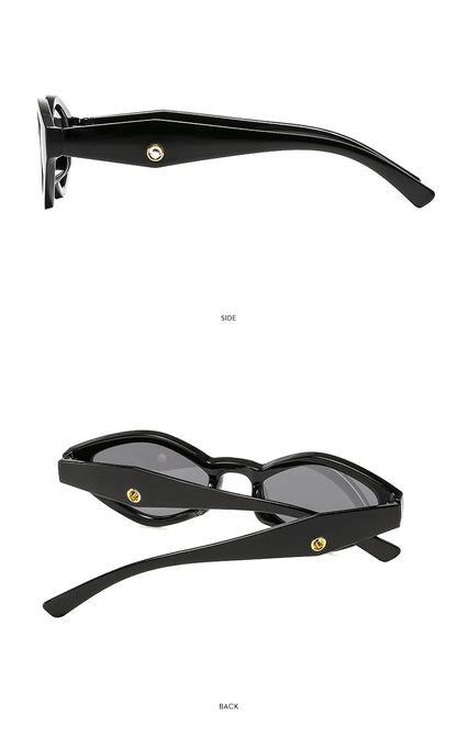 Vintage Cat Eye Sunglasses Women Men 2025 Brand Designer Fashion Goggle Sun Glasses Female Trends Shades Outside Eyewear UV400