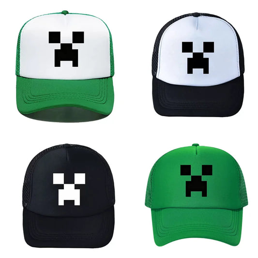 Cyberpunk Game Totem of Undying Hat Cosplay Unisex Pixel BlockBaseball Cap Sun Hat Outdoor Accessories