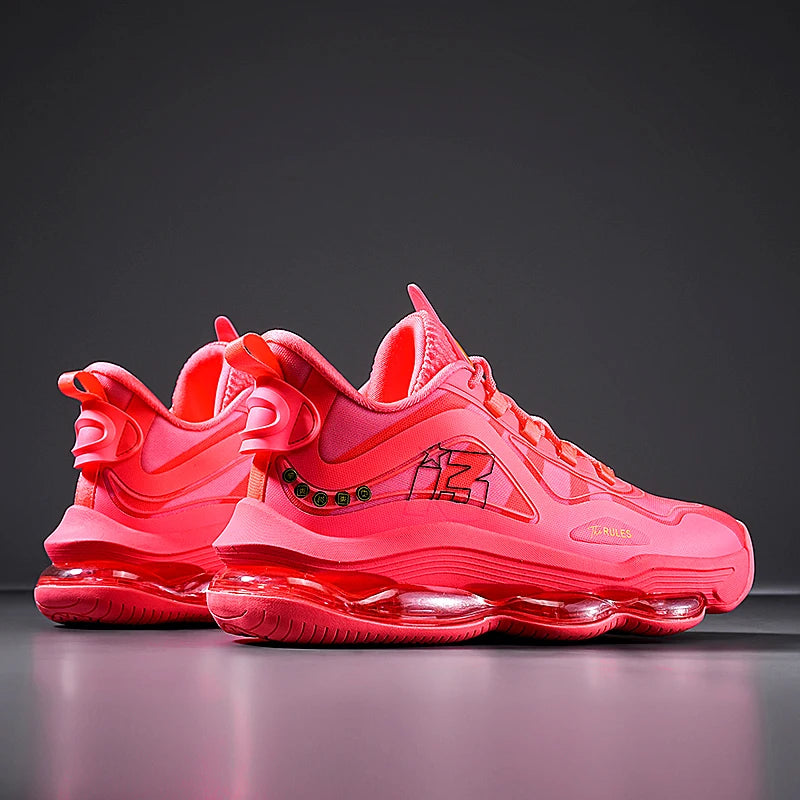 Chaussures de basket-ball pour hommes, respirantes, amortissantes, antidérapantes, résistantes à l'usure, chaussures de course, d'entraînement en salle de sport, baskets de basket-ball athlétiques pour hommes