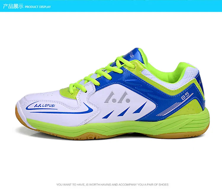 New Badminton Shoes Professional Competition Men and women Unisex Sports Shoes Tennis Shoes Light Weight Table Tennis Sneakers