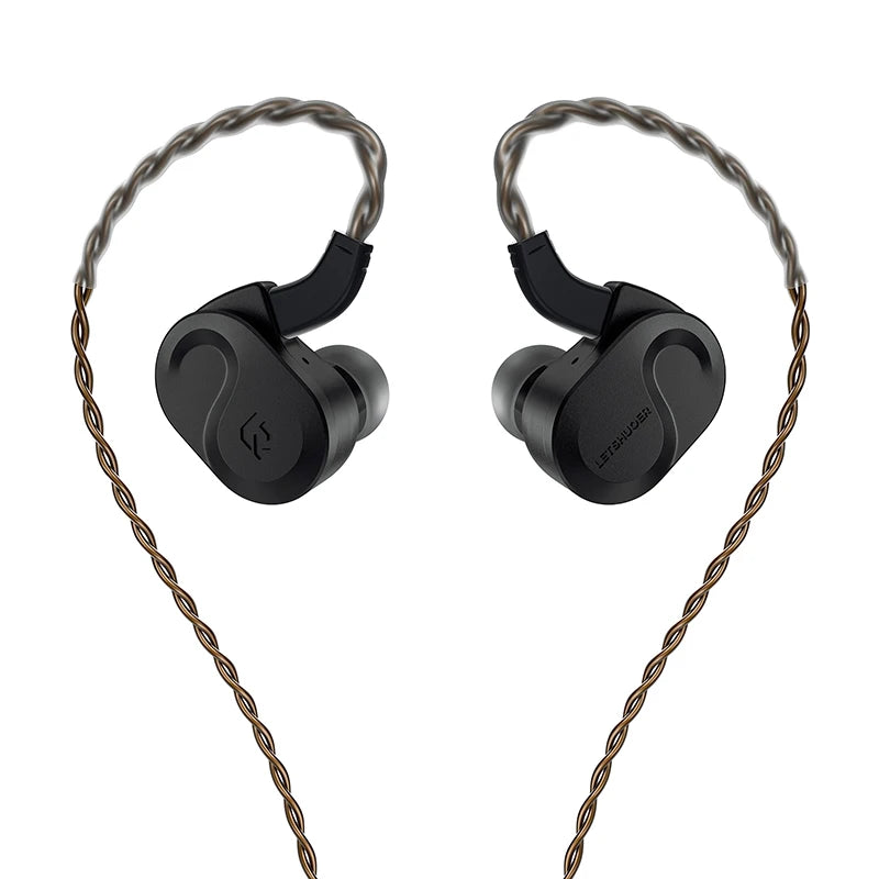 LetJunction-Écouteurs intra-auriculaires filaires avec pilote magnétique planaire, oreillettes HiFi, touriste de quatrième génération, oer S08, 13mm