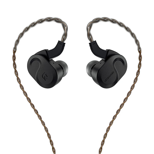 LetJunction-Écouteurs intra-auriculaires filaires avec pilote magnétique planaire, oreillettes HiFi, touriste de quatrième génération, oer S08, 13mm