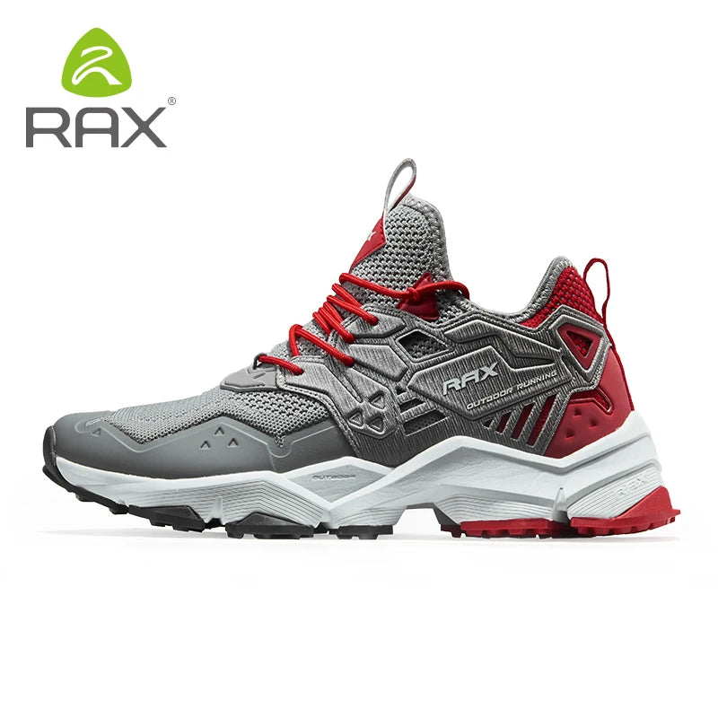 RAX chaussures de course hommes et femmes chaussures de Sport en plein Air respirant léger baskets Air Mesh supérieur anti-dérapant semelle extérieure en caoutchouc naturel