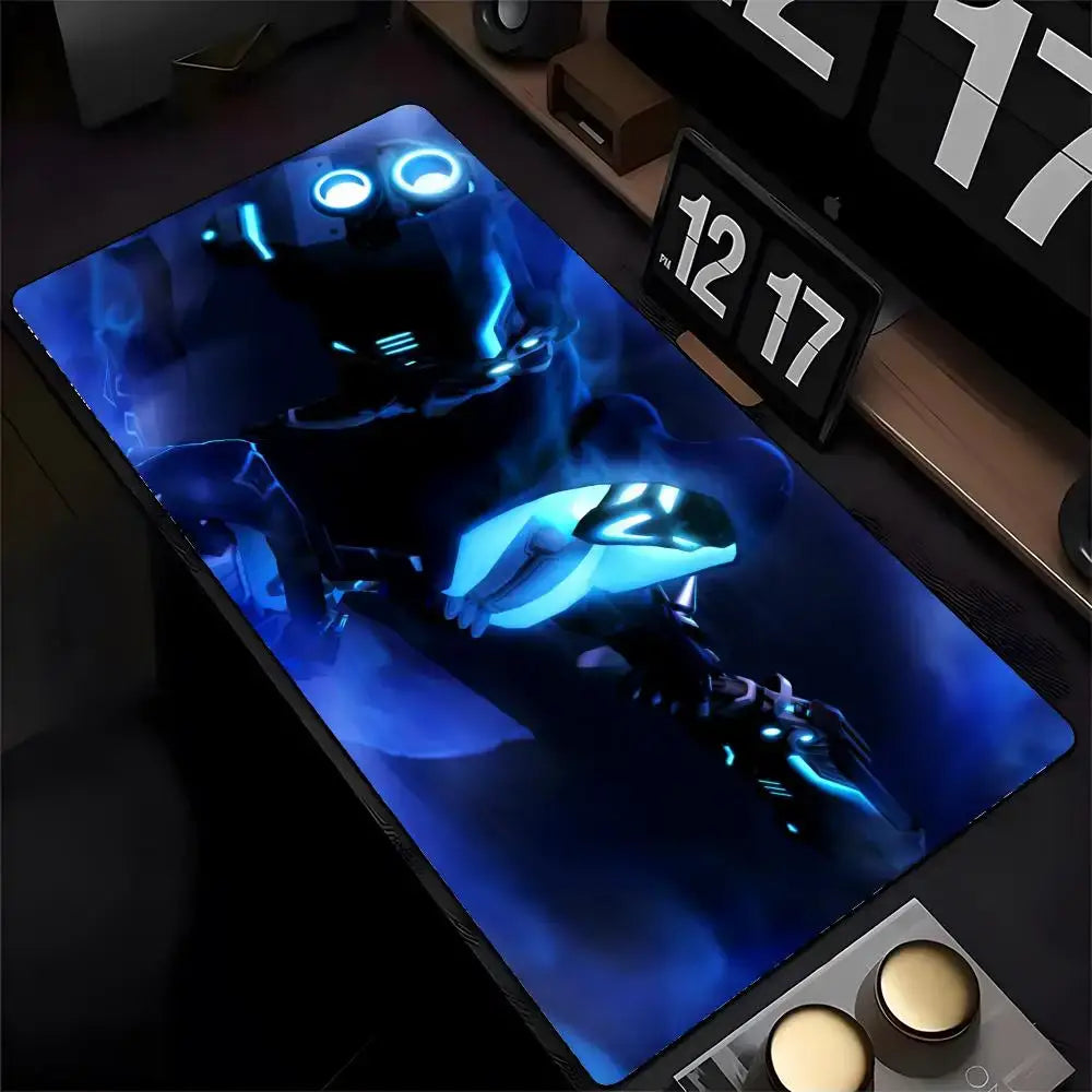 Overwatch Genji Mouse Pad Mousepad HD Printing Computer Gamers Locking Edge Non-slip Mouse Pad XXL90x40cm Keyboard PC Desk Pad