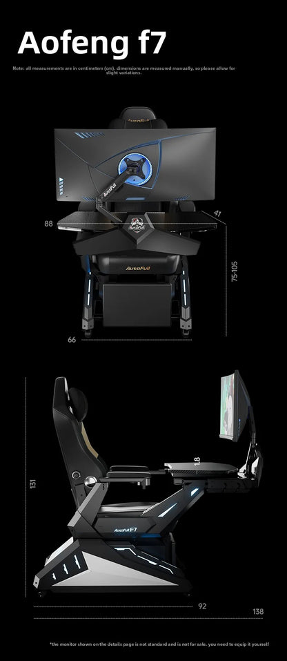 Gaming Office Ergonomic Chair E-sports Pod E-sports Warehouse Cockpit Space Cabin Desk Computer Armchair Ergonomic Chairs