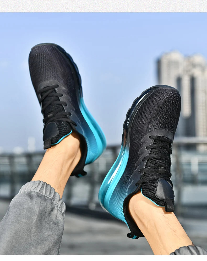 Chaussure Homme Chaussures de course respirantes pour hommes, baskets décontractées pour hommes, chaussures de tennis pour hommes, entraîneur de course, mocassins à la mode, luxe