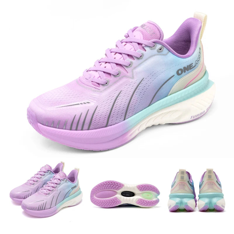 ONEMIX Nuove scarpe da corsa ammortizzate da uomo, adatte a corridori esperti, con lacci, sportive, da donna, antiscivolo, da esterno, da atletica, sneakers da uomo