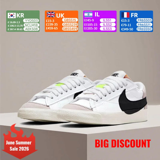Nike Blazer Унисекс ретро ежедневни маратонки Класически винтидж Удобство Амортизация DQ1470-101