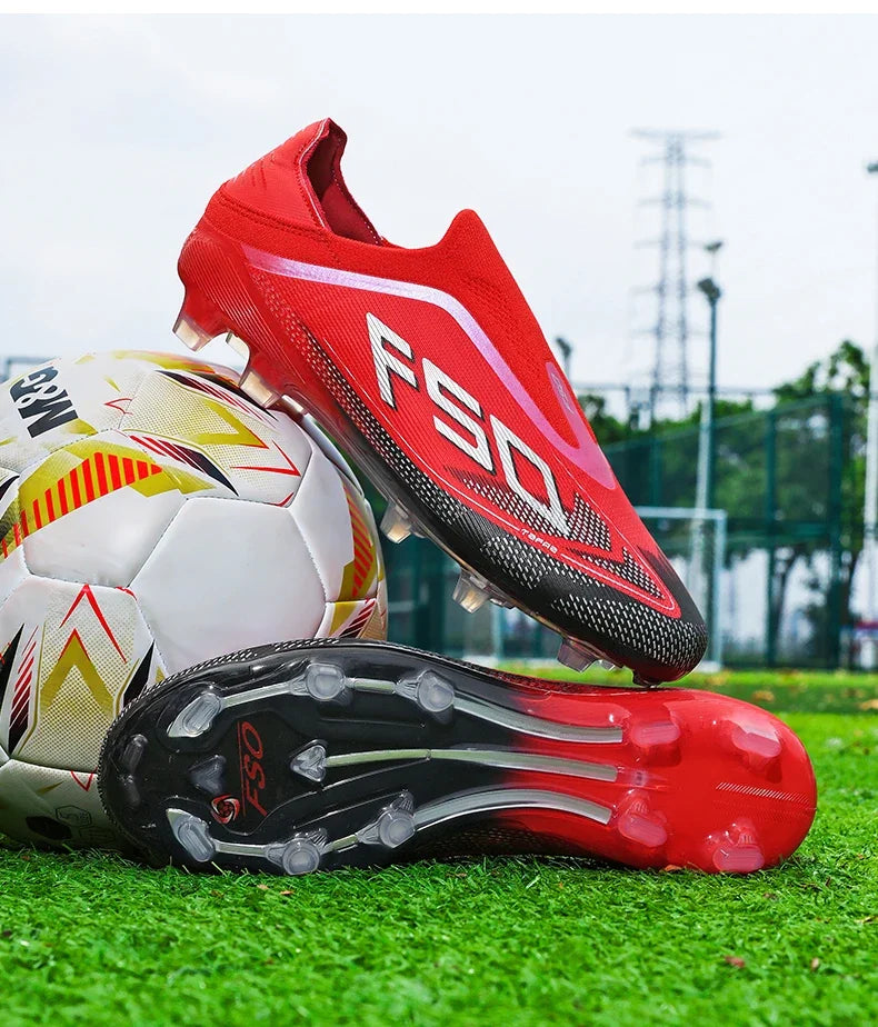 New Men Football Boots High-quality Soccer Shoes Sneakers Match Indoor Non-Slip Grass Cleats High-top Futsal Hot-selling Outdoor