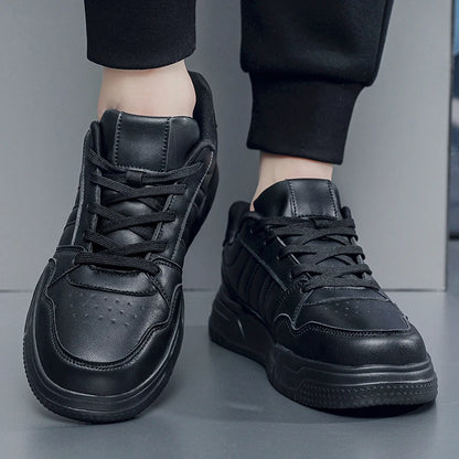 Baskets en cuir pour hommes, chaussures de sport décontractées, plates, de Skateboard, grande taille 50 51 52, offre spéciale pour livraison directe