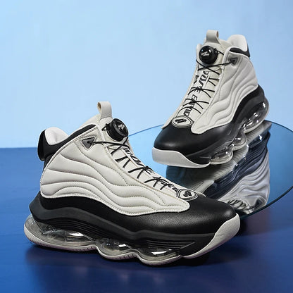 Chaussures de basket-ball pour hommes, respirantes, antidérapantes, portables, pour course à pied, entraînement de gymnastique, baskets d'athlétisme pour femmes