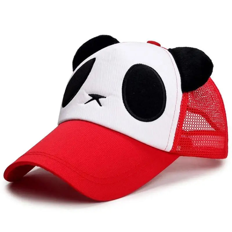 Summer Cute Panda Baseball Caps For Men Women Cotton Hip Hop Snapback Hats Sun Protection Boys Girls Outdoor Gorras Dropshipping