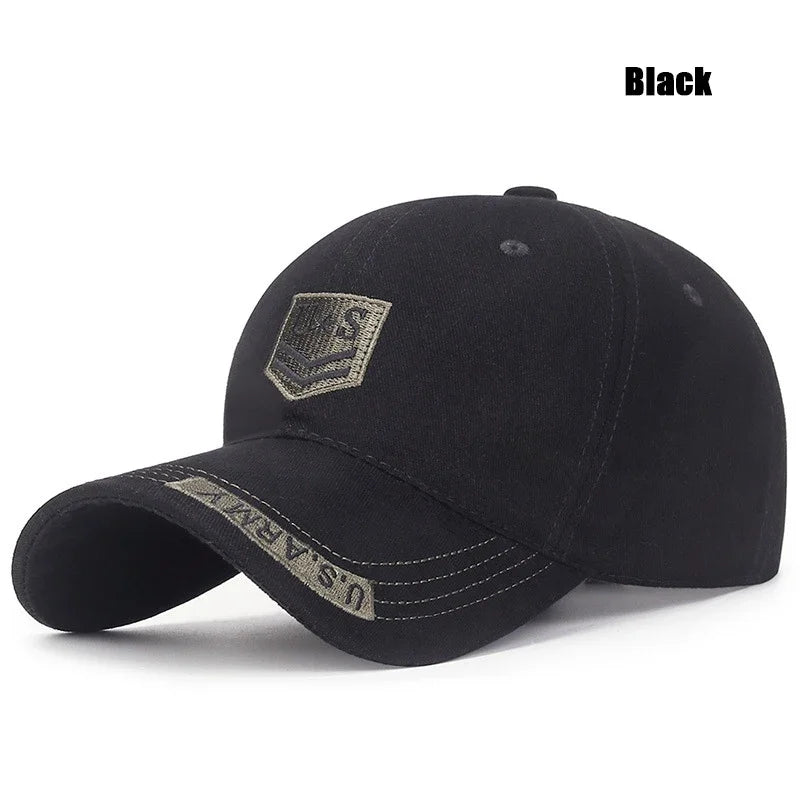 New Spring and Autumn Cotton Soft Top Hat Outdoor Leisure All-Match Sun Visor Baseball Cap Camouflage Duckbill Cap