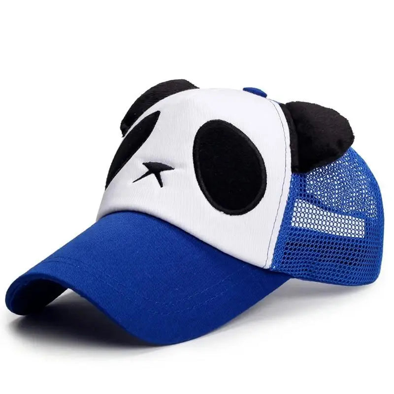 Summer Cute Panda Baseball Caps For Men Women Cotton Hip Hop Snapback Hats Sun Protection Boys Girls Outdoor Gorras Dropshipping