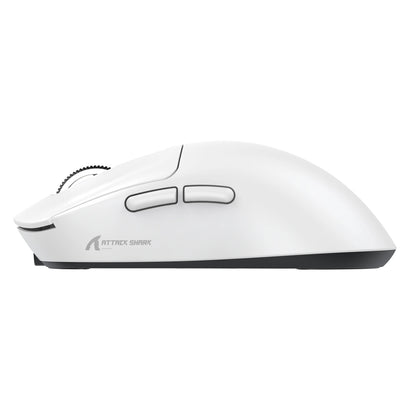 Attack Shark X3/X3PRO 4K/8K Tri-mode Gaming Mouse, PixArt PAW3395 Sensor, 26K DPI, 49g Ultralight, BT/2.4G Wireless/Wired, for PC