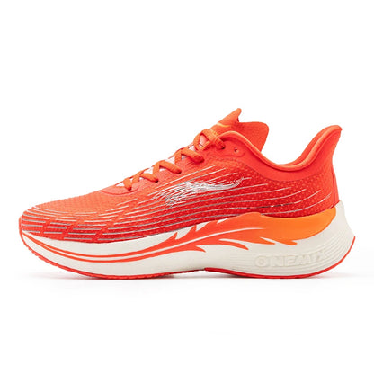 Onemix New Men Marathon Running Shoes for Women Breathable Lightweight Sneakers Lace Up Athletic Shoes Comfortable Light Soft