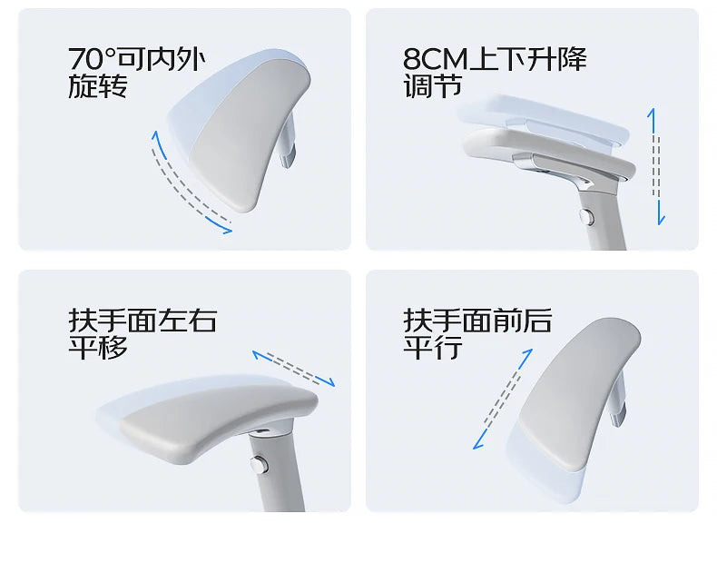 Ergonomic Computer Chair Designer Comfortable Nordic Footrest Modern Trendy Office Chair Relaxing Reading Furniture