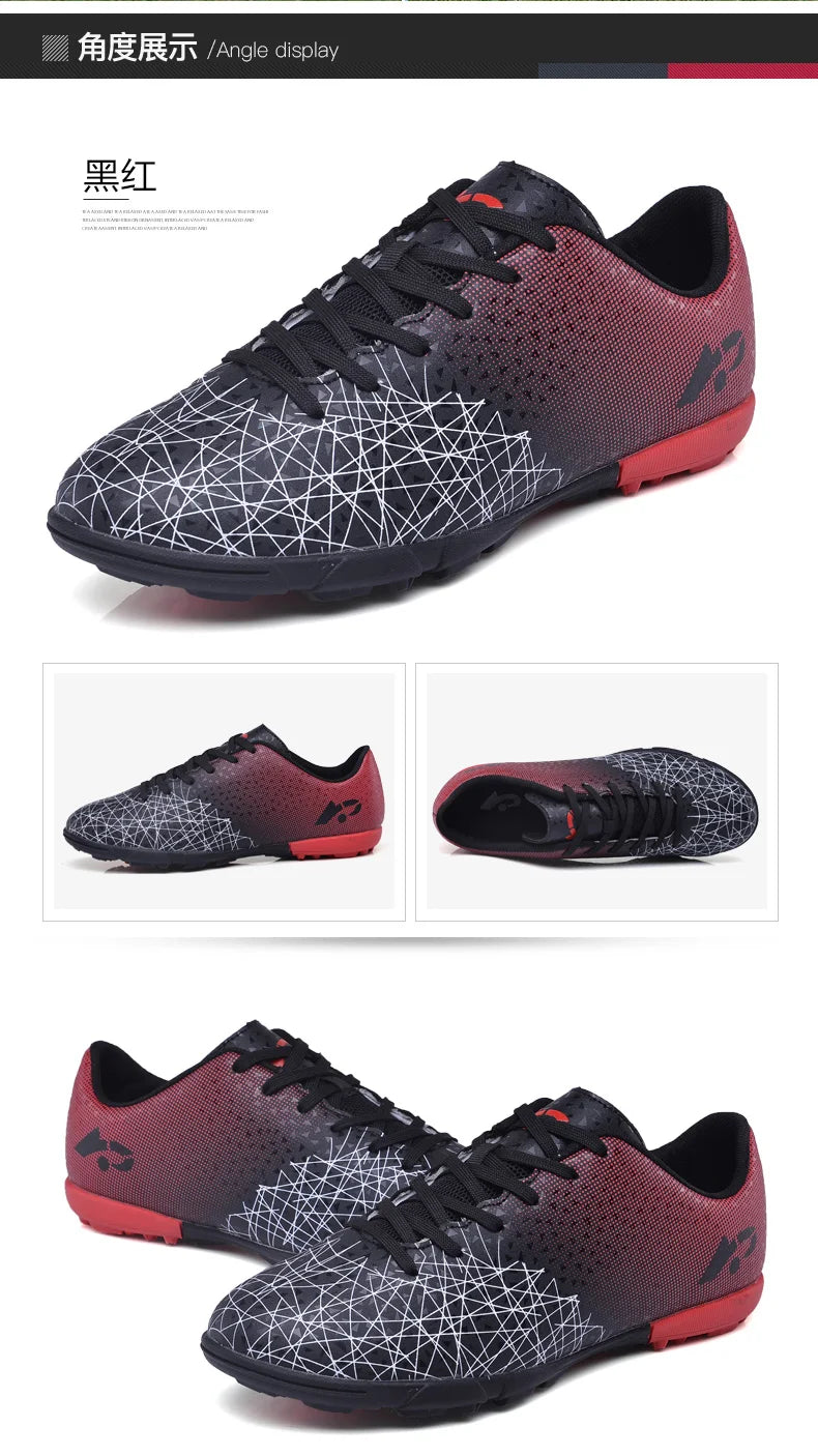 Hot Selling Youth Professional Long Nail Soccer Shoes Men's Broken Nail Football Shoes Children's Student Training Shoes