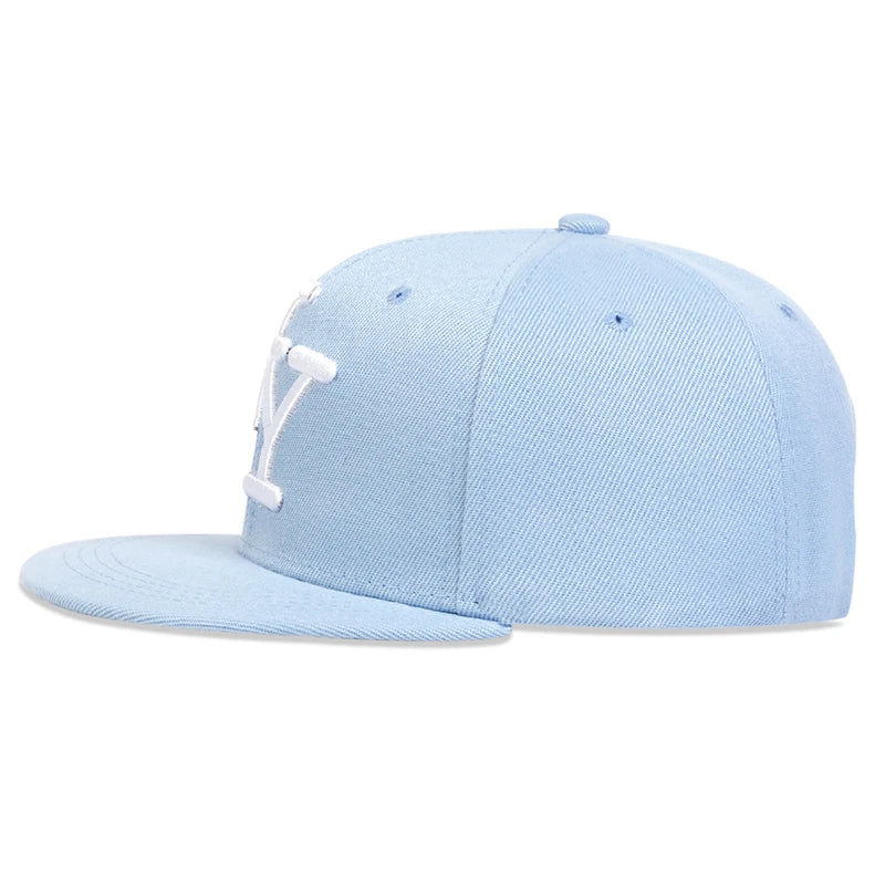 Unisex betűhímzéses hip-hop sapkák tavasz-ősz szabadtéri állítható alkalmi baseball sapkák napvédő sapka