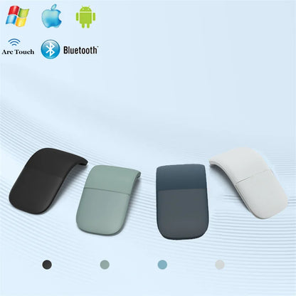 Bluetooth Arc Touch Mouse For Microsoft Surface Wireless Ergonomic Mouse Computer 3D Silent Laser Mice For Laptop PC Windows